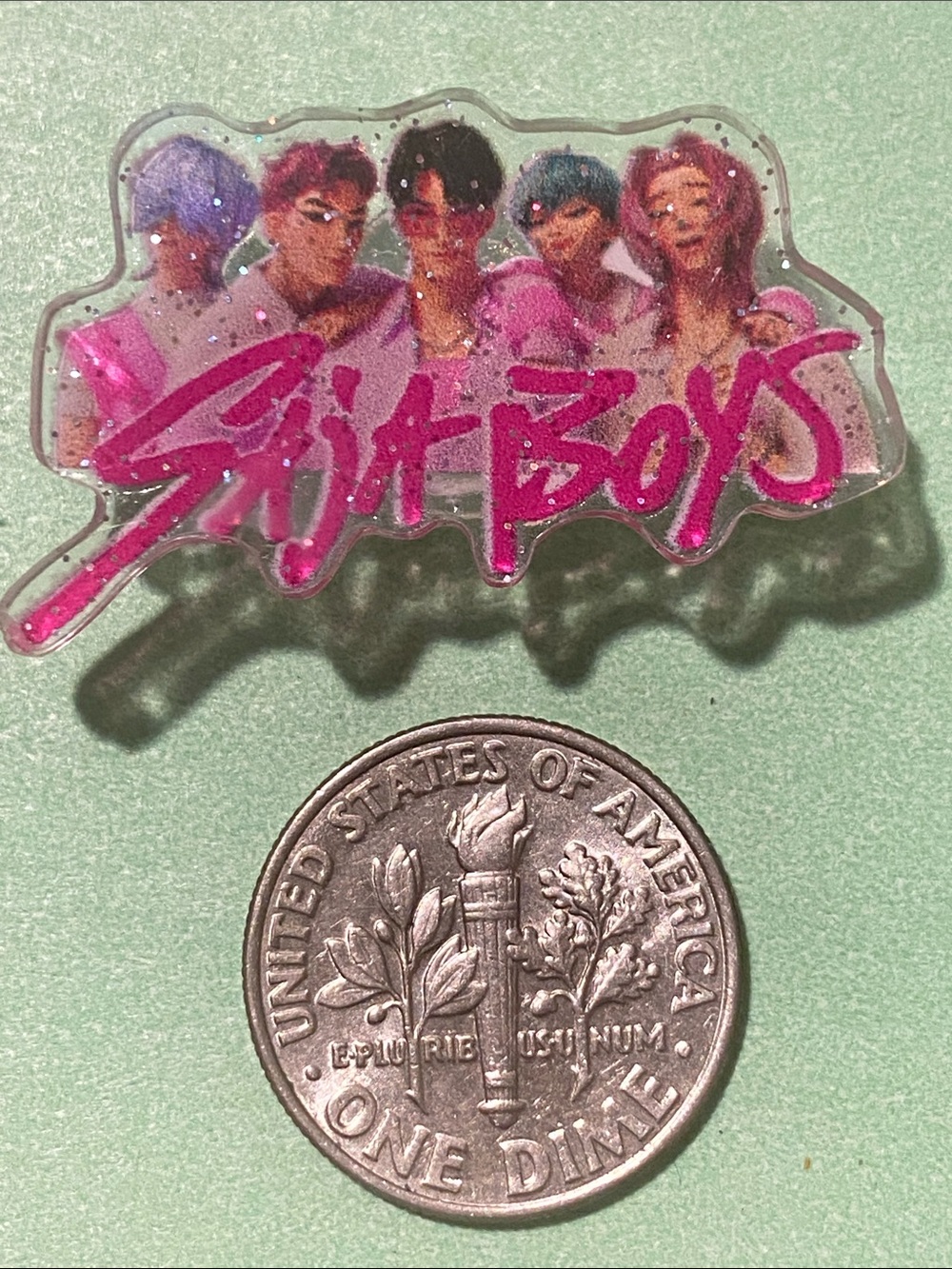 (10 for $15) Saja Boys K-POP Demon Hunters Acrylic Crocs Shoe Charms